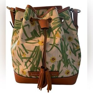 Dooney & Bourke 2015 Daffodil Drawstring Bag, Fair Condition